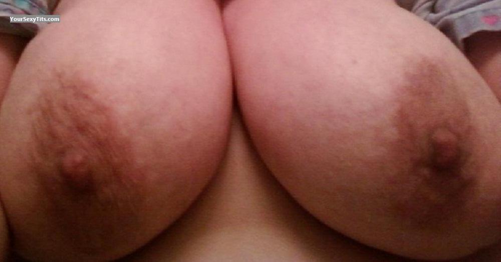 Tit Flash: My Very Big Tits (Selfie) - Catzass from United States